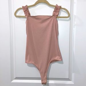 21 Saints Dusty Rose SZ S Body Suit